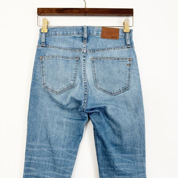 MADEWELL Cali Demi Boot Button Fly Jeans 25 Petite - Picture 8 of 11
